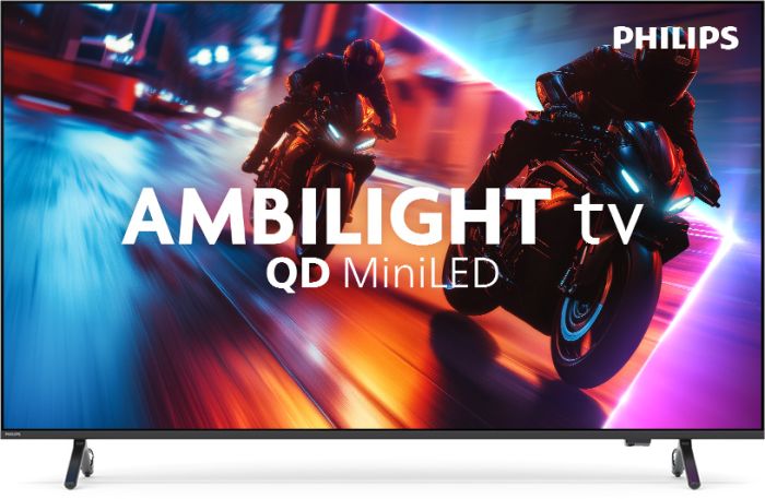 Телевизор 55" Philips MiniLED 4K 144Hz Smart Titan OS Black Ambilight