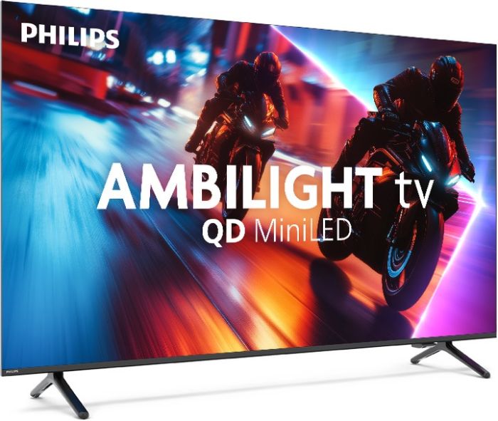 Телевизор 55" Philips MiniLED 4K 144Hz Smart Titan OS Black Ambilight