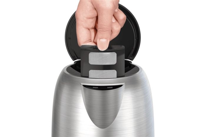 Электрочайник Tefal Subito 1.7л, нержав. сталь, черный