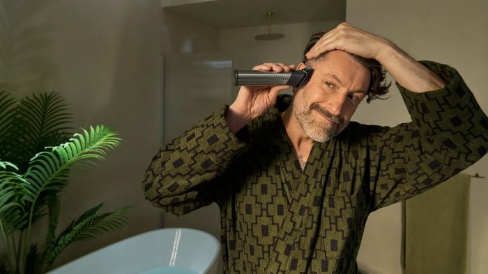 Тример Philips Series 9000, для обличчя, голови, тіла, акум., насадок-17, OneBlade в компл., сталь, сірий