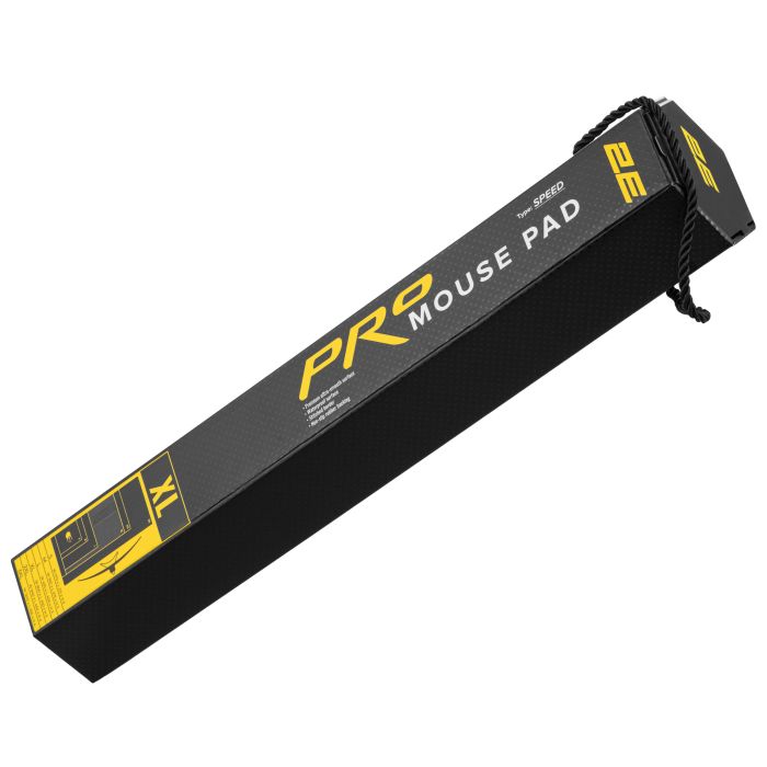 Ігрова поверхня 2E GAMING PRO Speed, XL (800x450x3мм), жовтий