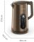 Електрочайник Tefal Selection 1.7л, з подвійними стінками, 6 темп.реж, підтримка температури, сенc. управління, бронзовий