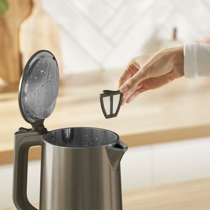 Електрочайник Tefal Selection 1.7л, з подвійними стінками, 6 темп.реж, підтримка температури, сенc. управління, бронзовий