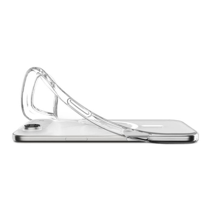 Чехол Spigen для iPhone 17 Air, Liquid Crystal MagFit, Clear White