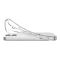Чехол Spigen для iPhone 17, Liquid Crystal MagFit, Clear White