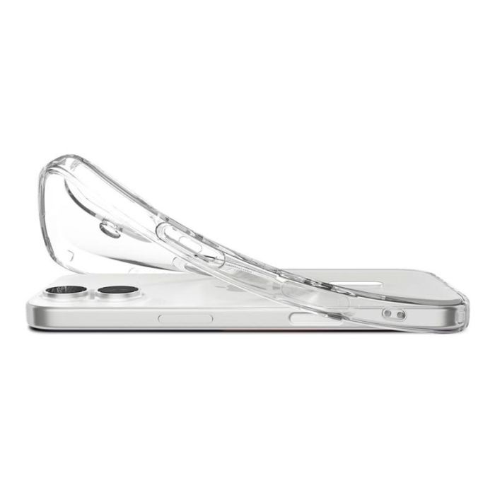 Чехол Spigen для iPhone 17, Liquid Crystal MagFit, Clear White