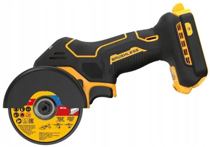 Пила дисковая акмуляторная DeWalt 18В XR безщеточная 76х10мм 20000об·мин 0.94кг без АКБ и ЗП