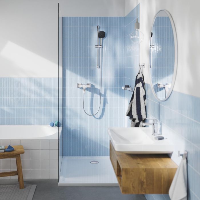 Смеситель для душа Grohe QuickFix Dice, 1 рычаг, хром