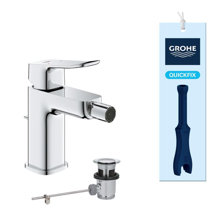 Смеситель для биде Grohe QuickFix Dice неповоротный, хром