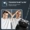 Бритва електр. для головы Remington роторная Gentle Bald, бритв.головок-5, Li-Ion, сух.+влажн., черно-синий