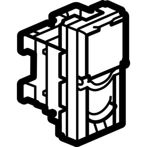 Розетка Legrand Mosaic, CAT 5e, RJ45, UTP, информационная, 1 модуль, белый