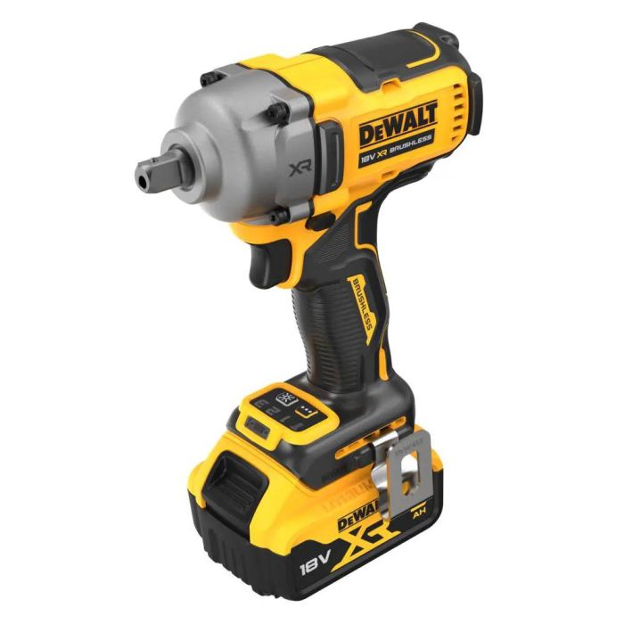 Гайковерт ударний DeWalt XR Li-Ion безщітковий 18В акб 2х5А·год 1084Нм 2000об/хв 3250уд/хв 1/2" ЗП кейс 1.67кг