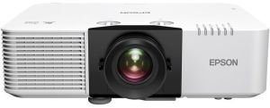Проєктор Epson EB-L890U WUXGA, 8000 lm, LASER, 1.35-2.2, WiFi, білий