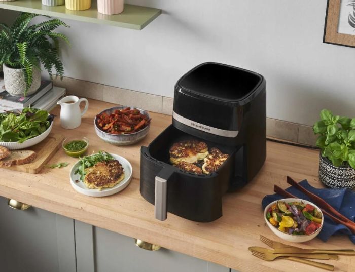 Мультипіч Russell Hobbs 1500Вт, чаша-5.5л, сенсорне управл., 9 авто. программ, пластик, чорний