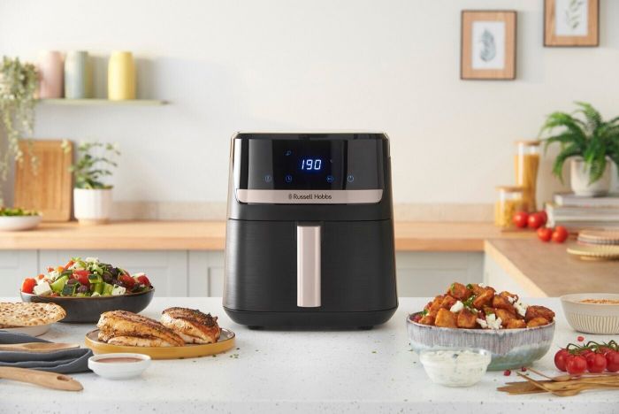 Мультипіч Russell Hobbs 1500Вт, чаша-5.5л, сенсорне управл., 9 авто. программ, пластик, чорний