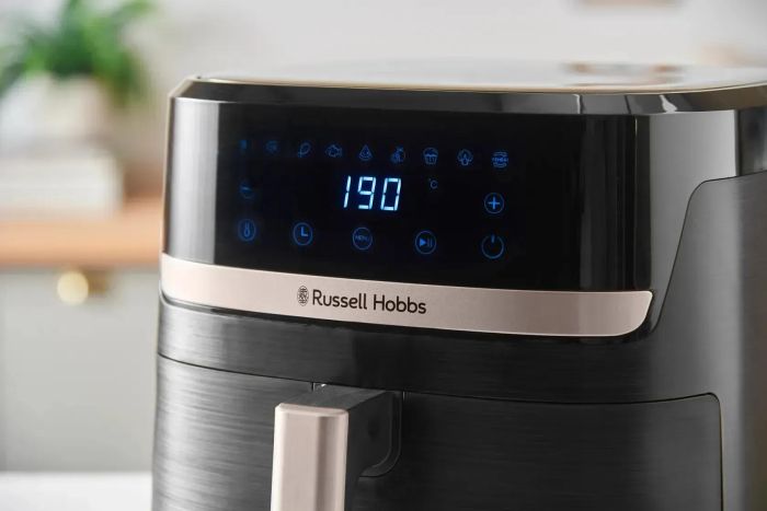 Мультипеч Russell Hobbs 1800Вт, чаша-8.3л, электронное управл., 9 авто. программ, пластик, чорний