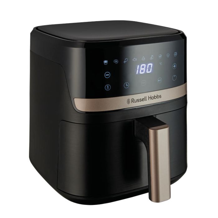 Мультипіч Russell Hobbs SatisFry 1300Вт, чаша-4.3л, сенсорне управл., 9 авто. программ, пластик, чорний