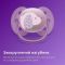 Пустушка  Avent  Ultra Soft, 6-18 міс., дизайн для дівчат, 2 шт.