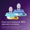 Пустушка  Avent Ultra Air, 6-18 міс., 2шт, дизайн для хлопчиків.