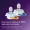 Пустушка  Avent  Ultra Air, 0-6 міс., 2шт, дизайн для хлопчиків.