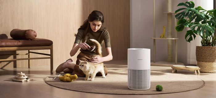 Очиститель воздуха Xiaomi Smart Pet Care Air Purifier EU, 27м2, 230м3/час, HEPA +угольный фильтр, датчик качества воздуха, белый