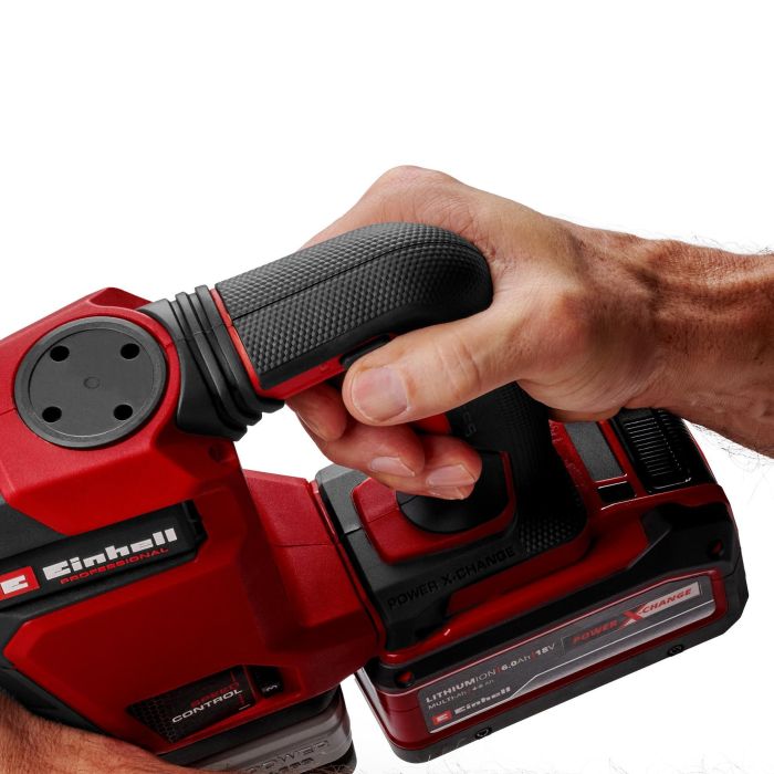 Молоток отбойный аккумуляторный Einhell TP-DH 18/4 Li BL - Solo бесщеточный 18Вт 4Дж 4600уд/мин 2.88кг без АКБ и ЗП