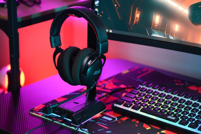Гарнитура игровая 2E GAMING HG310 V2, mini-jack, 1.5м, чёрный