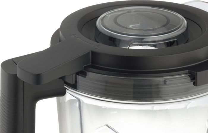Блендер Gorenje стационарный 1500Вт, чаша-2000мл, дисплей, измельчитель, черный-нерж