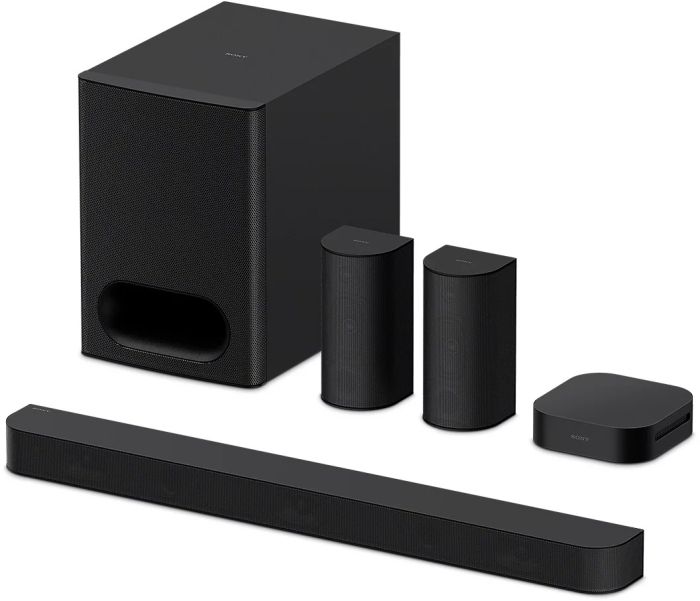 Саундбар Sony HT-S60 1000Вт, 5.1, BT, HDMI-ARC, optical, sub, Dolby Atmos®/DTS:X®