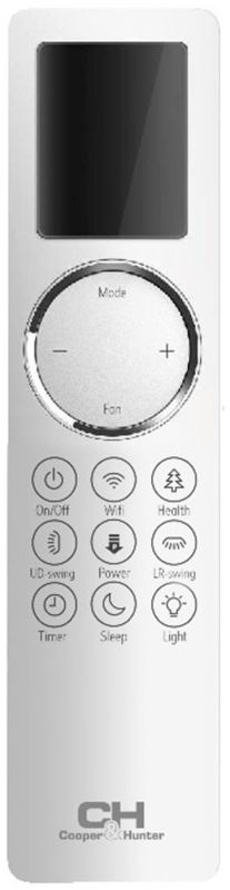Кондиціонер Cooper&Hunter Nature 25м2 інвертор 9000BTU 2.7кВт A+++/A+++ -25°С Wi-Fi R32 білий