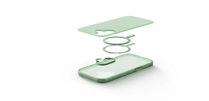 Чохол Belkin для iPhone 17, Magnetic Protective Grip, Sage