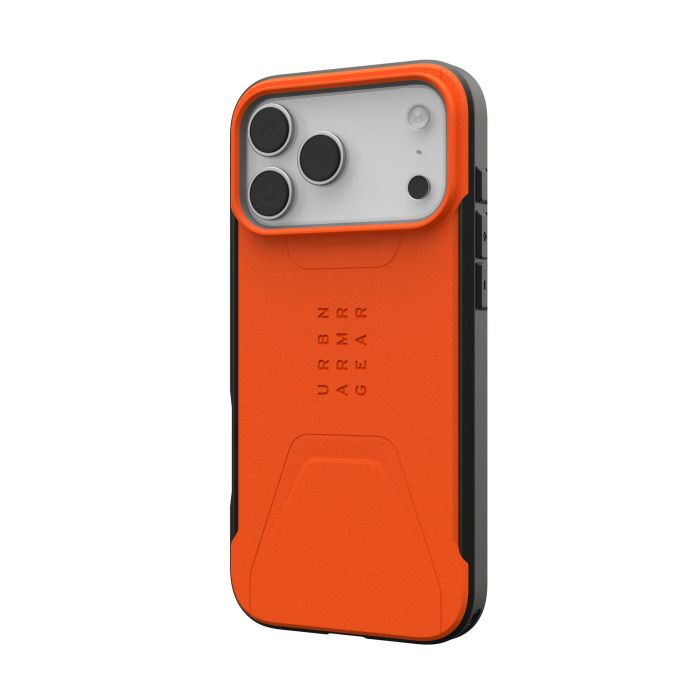 Чехол UAG для iPhone 17 Pro Max, Civilian MagSafe, Orange