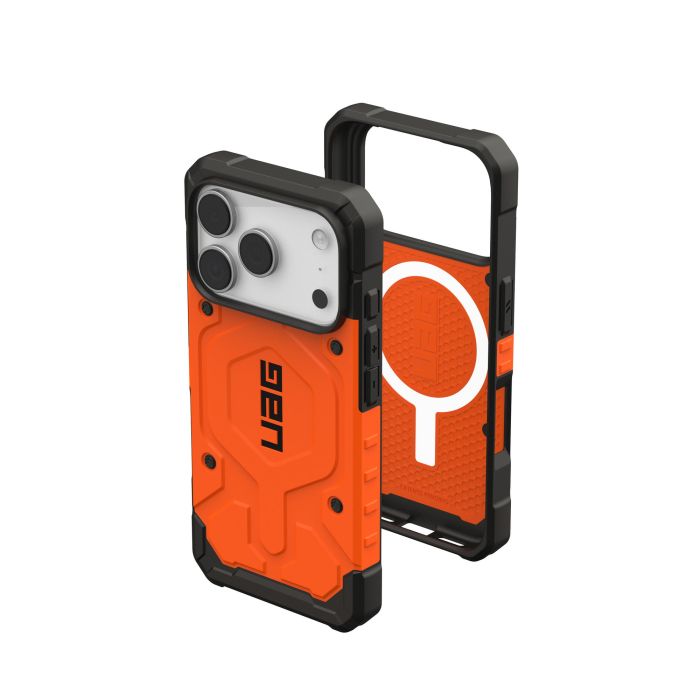 Чехол UAG для iPhone 17 Pro, Pathfinder MagSafe, Orange