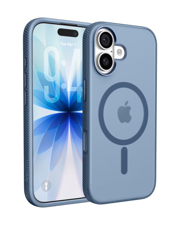 Чохол Belkin для iPhone 17, Magnetic Protective Grip, Navy