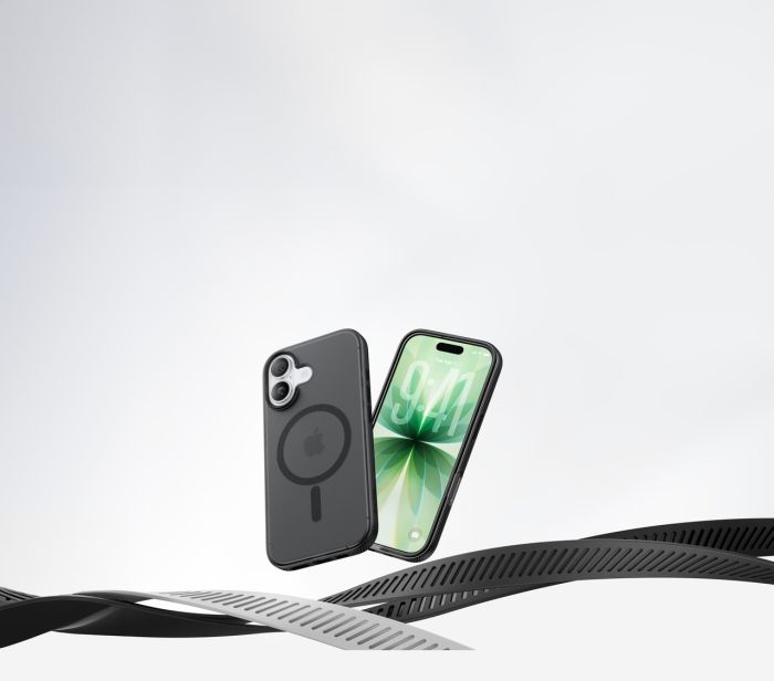 Чохол Belkin для iPhone 17, Magnetic Protective Grip, Black