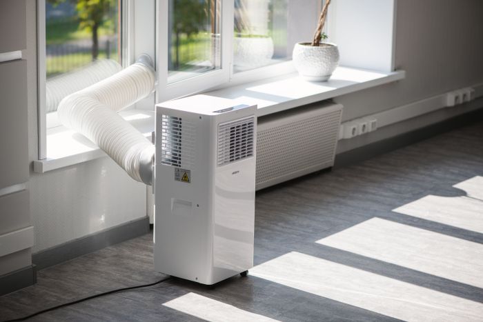 Кондиціонер мобільний ARDESTO CoolFlex 25м2 on/off 9000BTU 2.5кВт A/- R290 білий