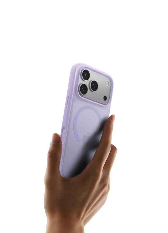 Чехол Belkin для iPhone 17 Pro, Magnetic Protective Grip, Lavender