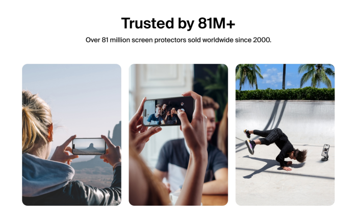 Захисне скло Belkin для iPhone Air, Screen Protector (1 Pack)