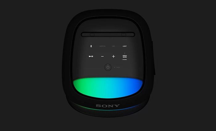 Акустична система Sony SRS-XV500B 2.0, BT 5.2, IPX4, LED, Party Connect, SBC, AAC, LDAC