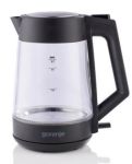 Электрочайник Gorenje 1.7л, 2,200 Вт, strix контроль, стекло, черный