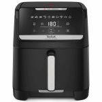 Мультипечь Tefal Easy Fry Silence XXL, 1800Вт, чаша-7л, сенсорное управл., пластик, черный
