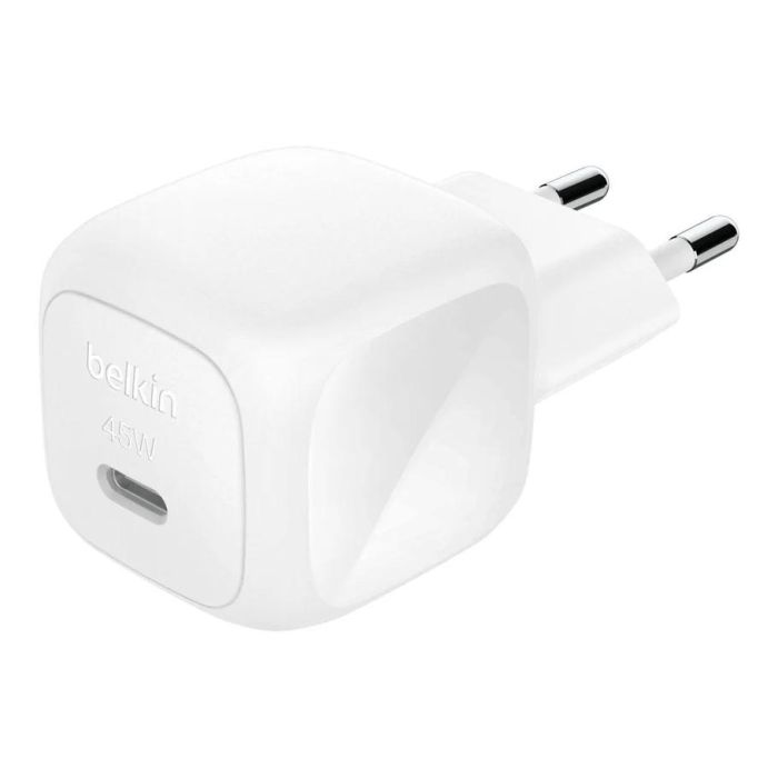 Зарядное устройство сетевое Belkin 45Вт USB-C PD PPS, белый
