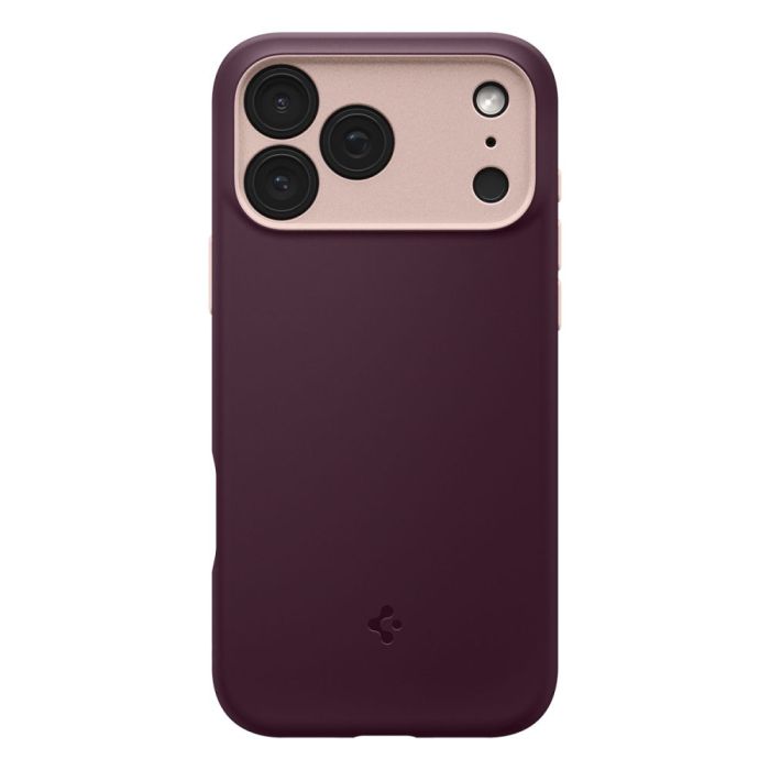 Чехол Spigen для iPhone 17 Pro Max, Nano Pop MagFit, Burgundy Bean