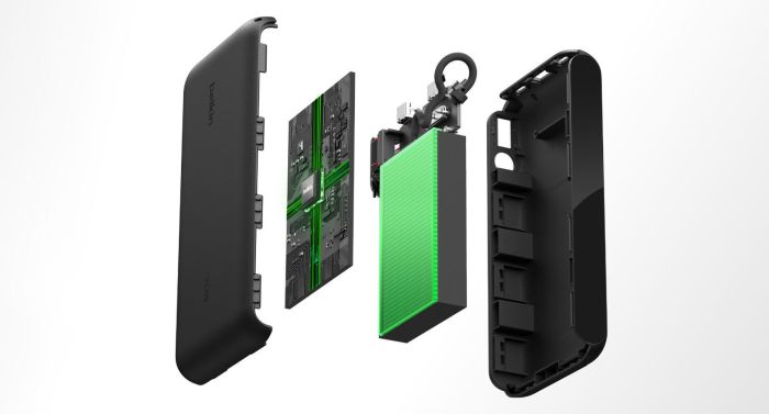 Акумулятор портативний літій-іонний Power Bank Belkin 20000мА·год, 20Вт, з дисплеєм, чорний