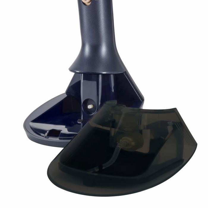 Отпариватель Russell Hobbs Genie VacuSteam, 1800Вт, 200мл, паровой удар -20гр, верт. отпаривание, керам. подошва, синий