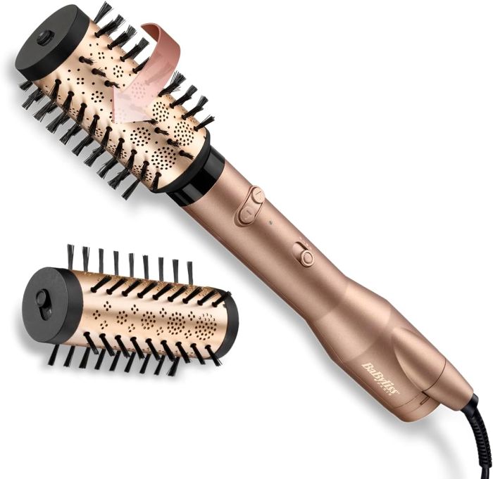 Фен-щітка Babyliss Big Hair Dual, 650Вт, 2 режими, хол. обдув, кераміка, золотистий