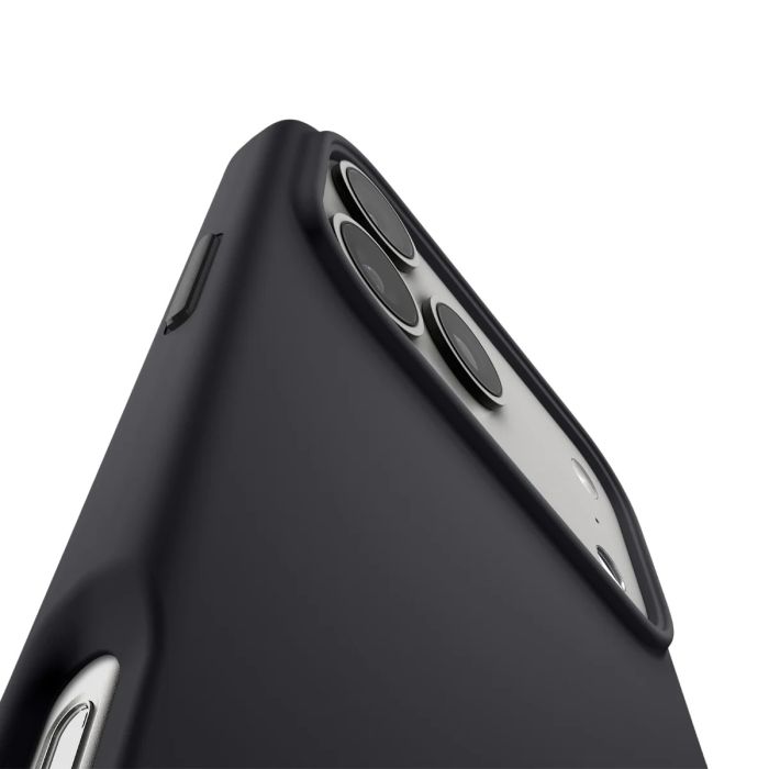 Чехол Spigen для iPhone 17 Pro, Silicone Fit MagFit, Black