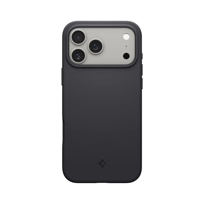 Чехол Spigen для iPhone 17 Pro, Silicone Fit MagFit, Black