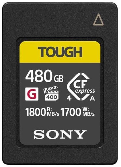 Карта памяти Sony CFexpress Type A 480GB R1800/W1700MB/s Tough