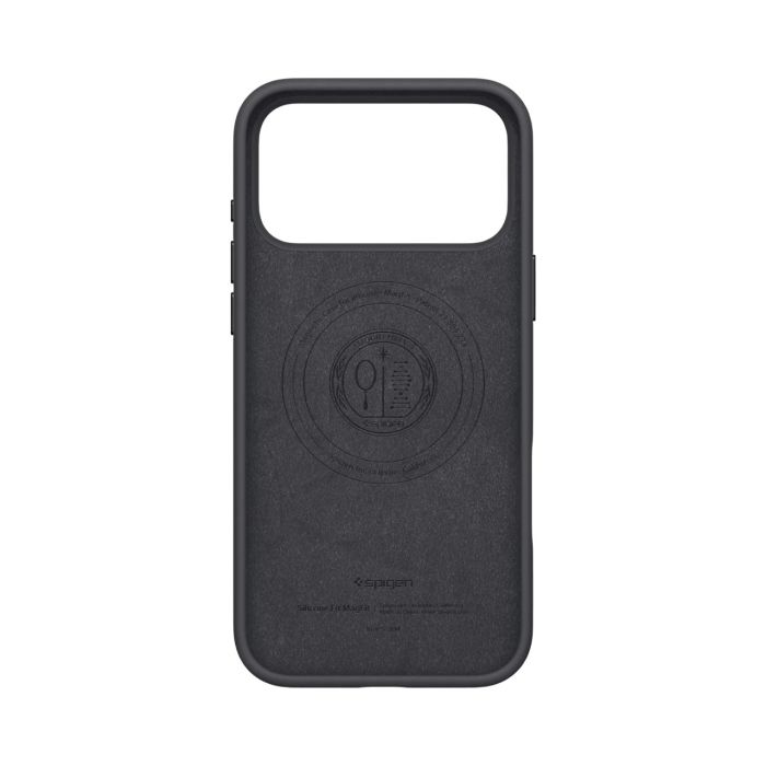 Чохол Spigen для iPhone 17 Pro Max, Silicone Fit MagFit, Black
